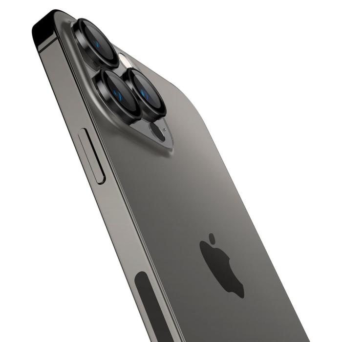 Bild 3, Spigen Spigen iPhone 14 Pro/Pro Max/15 Pro/Pro Max 2-PACK Optik.tR 