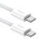 BASEUS Baseus 1m 30W PD USB-C - USB-C Kabel Superior Series 2 Vit - Teknikhallen.se