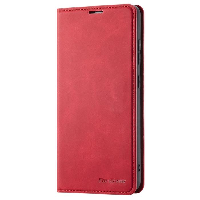 Bild 6, FORWENW FORWENW Samsung Galaxy A23 5G Fodral Flip Läder Röd - Teknikhallen.se
