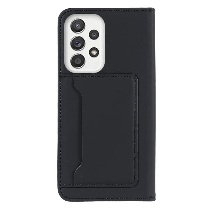 Bild 3,  Samsung Galaxy A53 5G Fodral Skin Touch Med Kortfack Svart - Teknikhallen.se