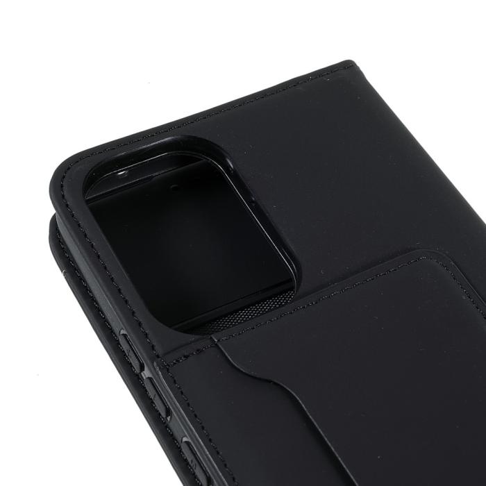 Bild 6,  Samsung Galaxy A53 5G Fodral Skin Touch Med Kortfack Svart - Teknikhallen.se