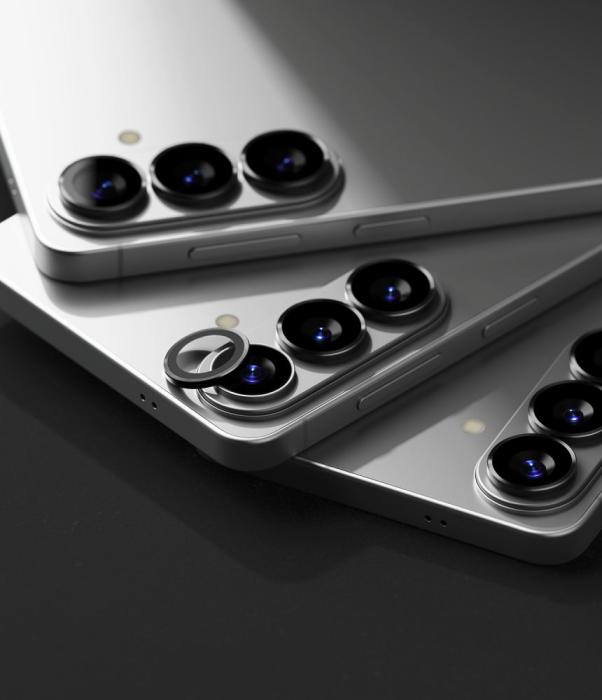 Bild 6, Ringke Ringke Galaxy S26/S26 Plus 2-PACK Linsskydd Härdat Glas Svart - Teknikhallen.se