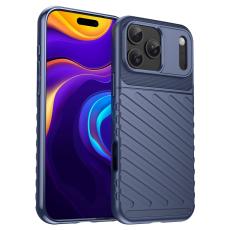  iPhone 18 Pro Max/17 Pro Max TPU Skal V&auml;vt M&ouml;nster Bl&aring; - Teknikhallen.se