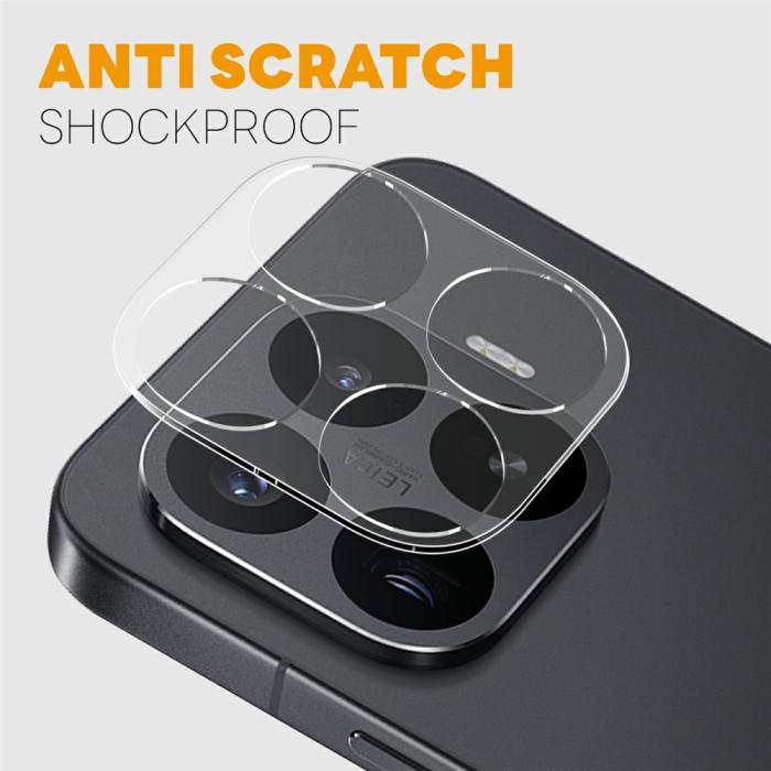 Bild 2, NORTHJO NORTHJO Xiaomi 17T 2-PACK Linsskydd Härdat glas Transparent - Teknikhallen.se