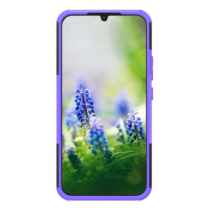 Bild 4,  Galaxy A34 5G Skal Ultimata Stöttåligt med Stöd Lila - Teknikhallen.se