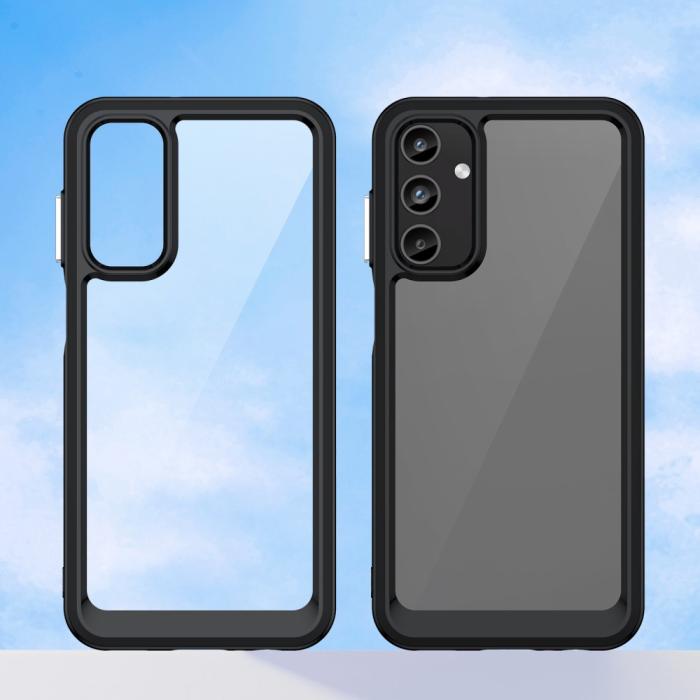 Bild 2,  Samsung Galaxy A15 5G Skal TPU/Akryl Svart - Teknikhallen.se