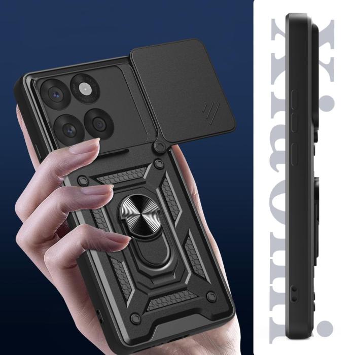 Bild 5, Tech-Protect Tech-Protect Motorola Edge 60/60 Fusion Skal CamShield Pro Svart - Teknikhallen.se