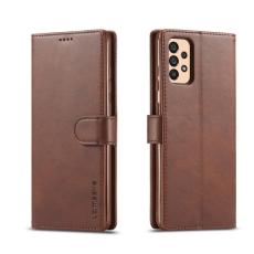 LC.IMEEKE LC.IMEEKE Samsung Galaxy A33 5G Fodral L&auml;der Brun - Teknikhallen.se