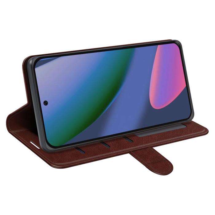 Bild 3,  Google Pixel 11 Pro XL Fodral Crazy Horse Läder Brun - Teknikhallen.se
