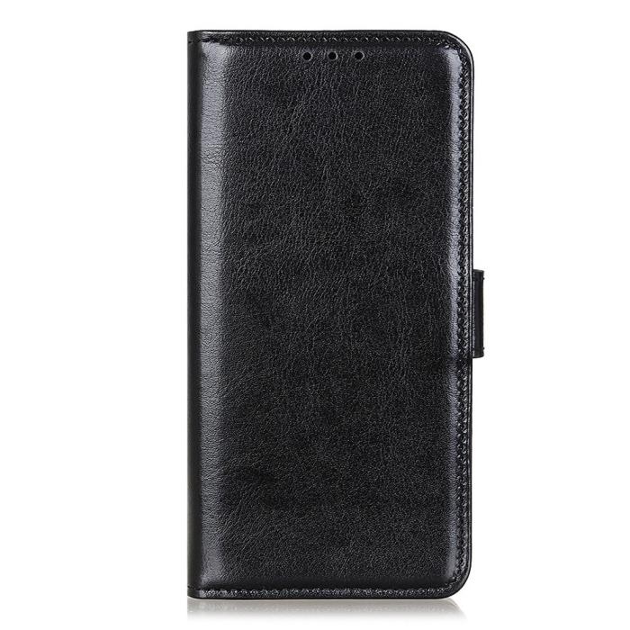 Bild 5,  Samsung Galaxy A16 Fodral Crazy Horse Läder Svart - Teknikhallen.se