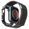 Spigen Spigen Apple Watch 44/45 mm Skal/Armband Metal Fit 'Pro' Grafit - Teknikhallen.se