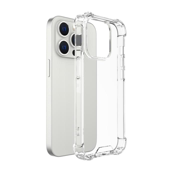 Bild 2,  iPhone 14 Pro Skal Shockproof AirBag Transparent - Teknikhallen.se
