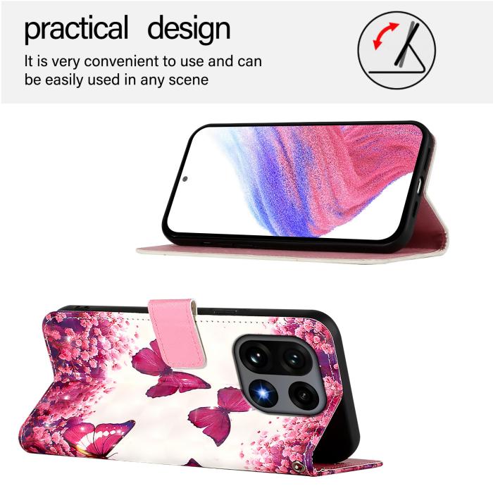 Bild 4,  OnePlus 15 Fodral Med Tryck Rosa Fjäril - Teknikhallen.se