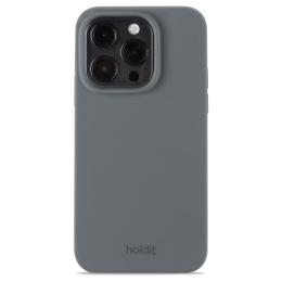 holdit holdit iPhone 14 Pro Mobilskal Silikon Space Gray - Teknikhallen.se