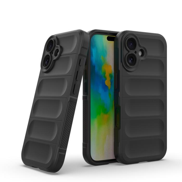 Bild 2,  iPhone 16 Skal Magic Shield Svart - Teknikhallen.se