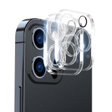 ENKAY ENKAY iPhone 15 Pro / 15 Pro Max 2-PACK Linsskydd H&auml;rdat Glas - Teknikhallen.se
