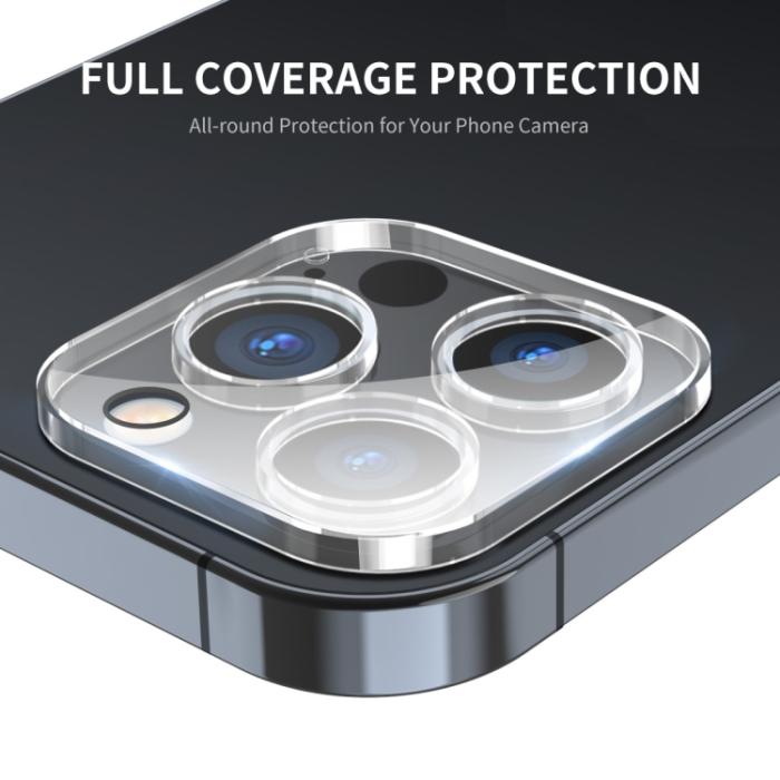 Bild 2, ENKAY ENKAY iPhone 15 Pro / 15 Pro Max 2-PACK Linsskydd Härdat Glas - Teknikhallen.se