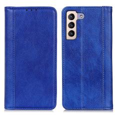  Samsung Galaxy S22 Plus Fodral Flip Split L&auml;der Bl&aring; - Teknikhallen.se