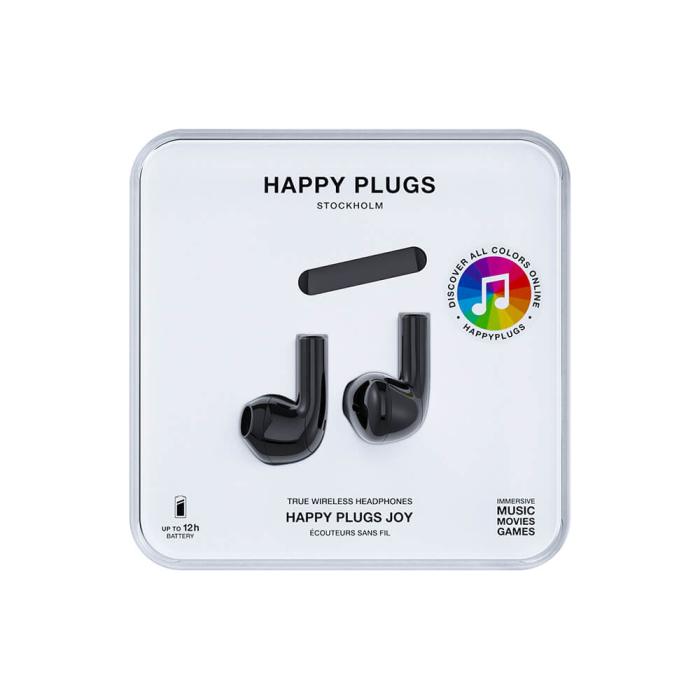 Bild 2, Happy Plugs Happy Plugs Joy Hörlurar In-Ear TWS Svart - Teknikhallen.se