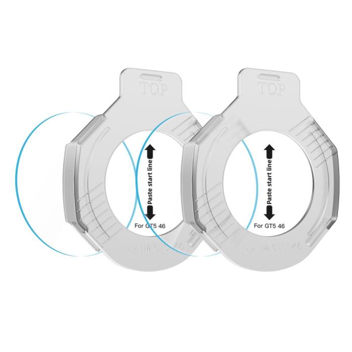 Bild 6, Tech-Protect Tech-Protect Huawei Watch GT 5 46 mm 2-PACK Skärmskydd - Teknikhallen.se