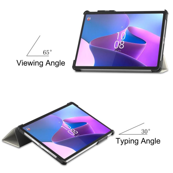Bild 6,  Lenovo Tab P11 Pro Gen 2 Fodral Tri-Fold Trött Katt - Teknikhallen.se