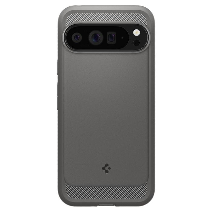 Bild 2, Spigen Spigen Google Pixel 9 Pro XL Skal Rugged Armor Marble Grey - Teknikhallen.se