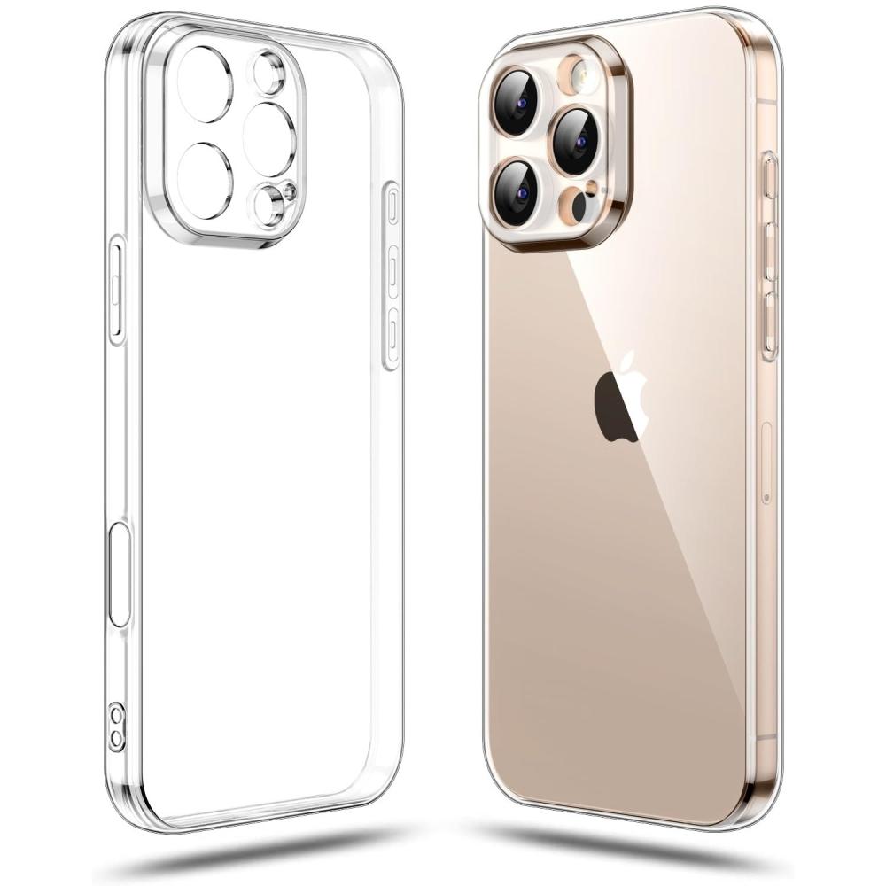  iPhone 16 Pro Skal TPU Transparent - Teknikhallen.se