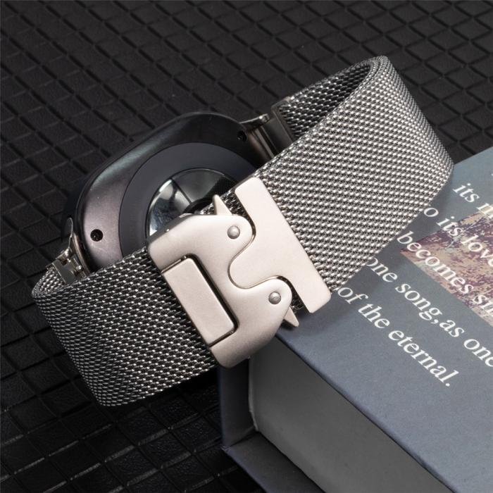 Bild 4,  Galaxy Watch 8 46/44/40 mm Armband Milanese Silver - Teknikhallen.se