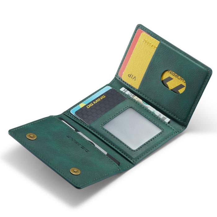 Bild 3, DG.MING DG.MING Plånbok RFID Skydd Med Sedelficka Grön - Teknikhallen.se