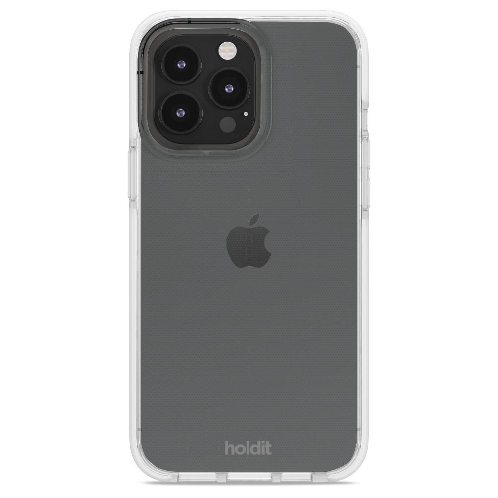 holdit holdit iPhone 15 Pro Max Mobilskal Seethru Vit - Teknikhallen.se