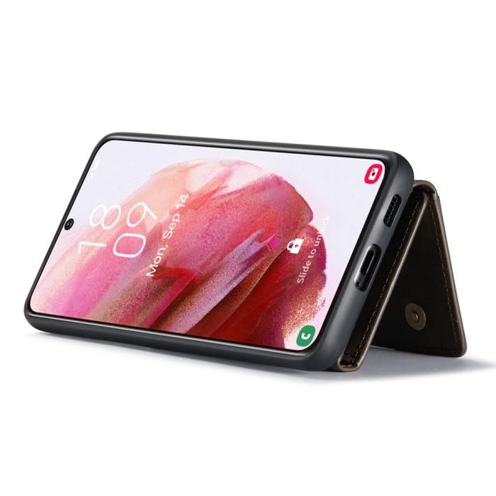 Bild 2, DG.MING DG.MING Galaxy S23 Plus Skal Med Magnetisk Plånbok Brun - Teknikhallen.se