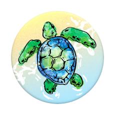 PopSockets PopSockets Avtagbart Grip med St&auml;llfunktion Tortuga - Teknikhallen.se