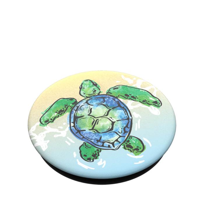 Bild 4, PopSockets PopSockets Avtagbart Grip med Ställfunktion Tortuga - Teknikhallen.se