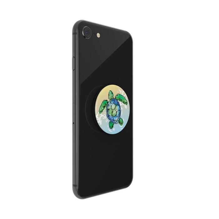 Bild 6, PopSockets PopSockets Avtagbart Grip med Ställfunktion Tortuga - Teknikhallen.se