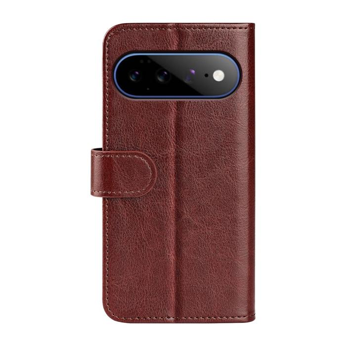 Bild 6,  Google Pixel 11 Pro XL Fodral Crazy Horse Läder Brun - Teknikhallen.se