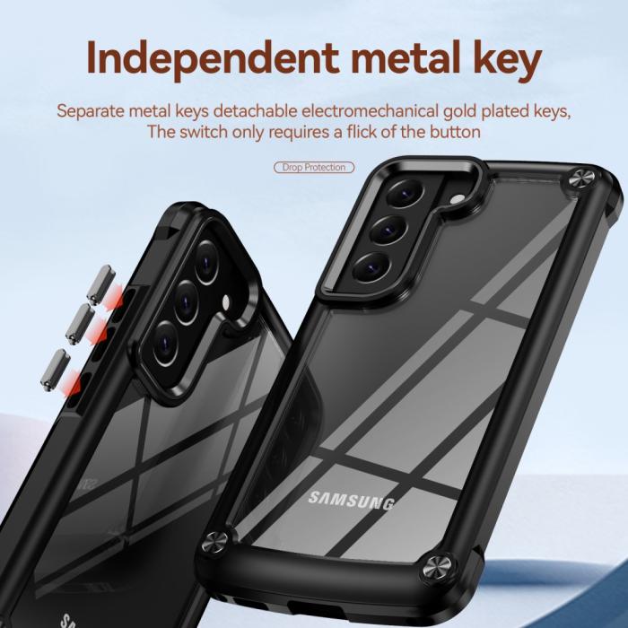 Bild 6,  Samsung Galaxy S23 Skal Xtreme Shockproof Hybrid Svart - Teknikhallen.se