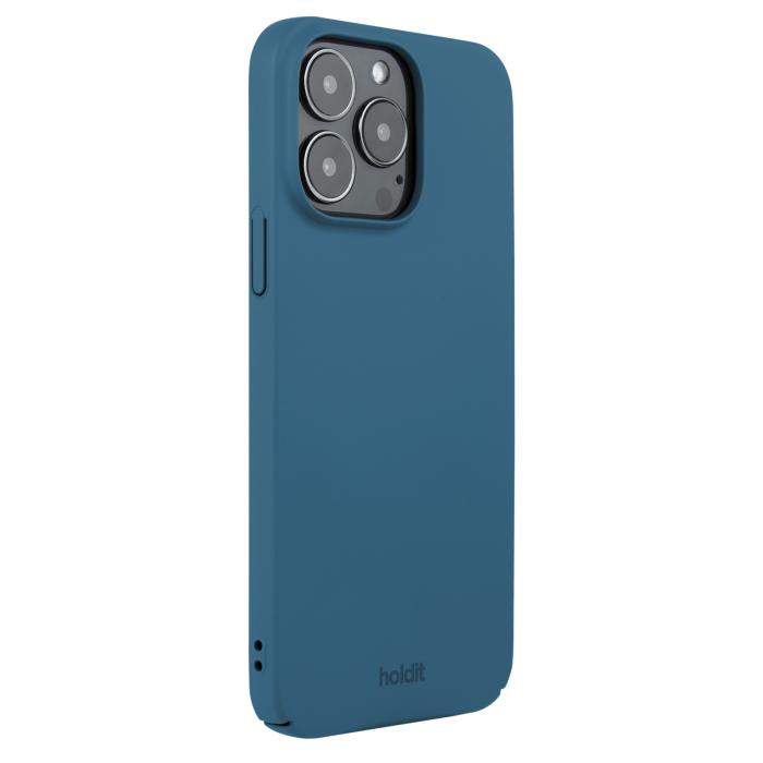Bild 2, holdit holdit iPhone 15 Pro Max Mobilskal Slim Denim Blue - Teknikhallen.se