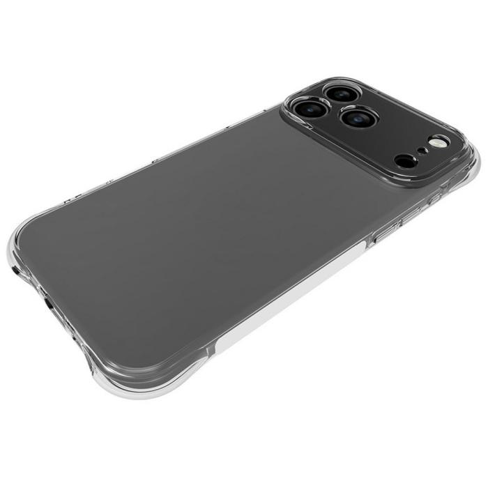 Bild 3,  iPhone 17 Pro Max Skal Shockproof TPU Transparent - Teknikhallen.se