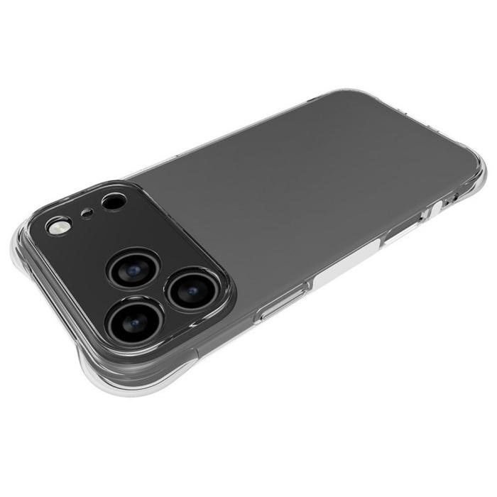 Bild 4,  iPhone 17 Pro Max Skal Shockproof TPU Transparent - Teknikhallen.se