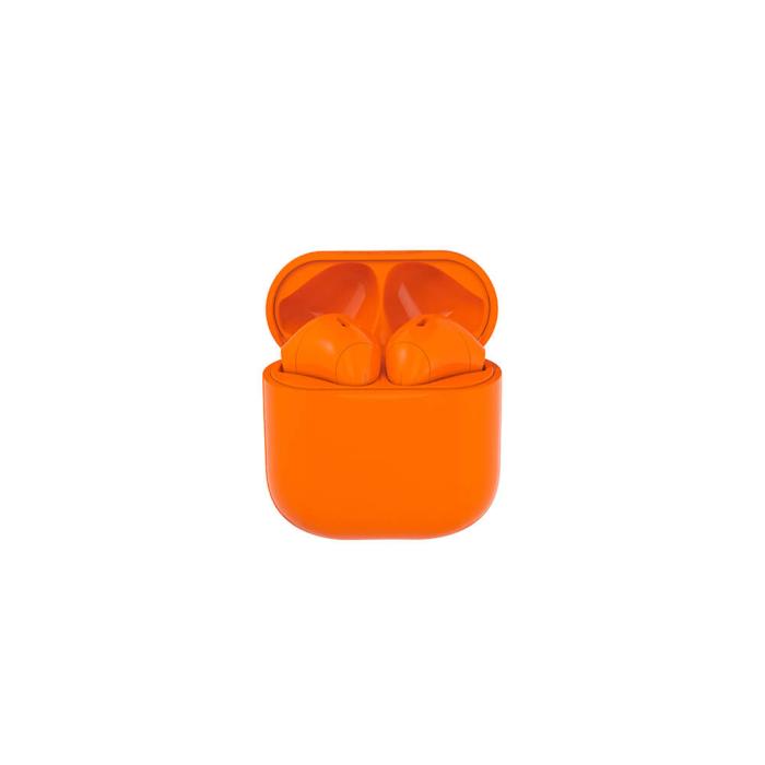 Bild 5, Happy Plugs Happy Plugs Joy Hörlurar In-Ear TWS Orange - Teknikhallen.se