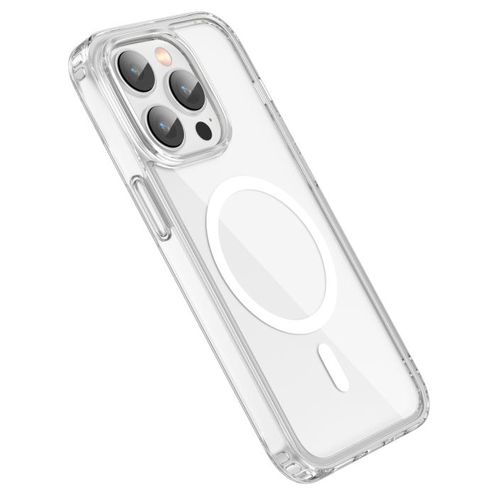 Bild 3, ColorPop ColorPop iPhone 14 Pro Skal CH MagSafe Transparent/Vit - Teknikhallen.se