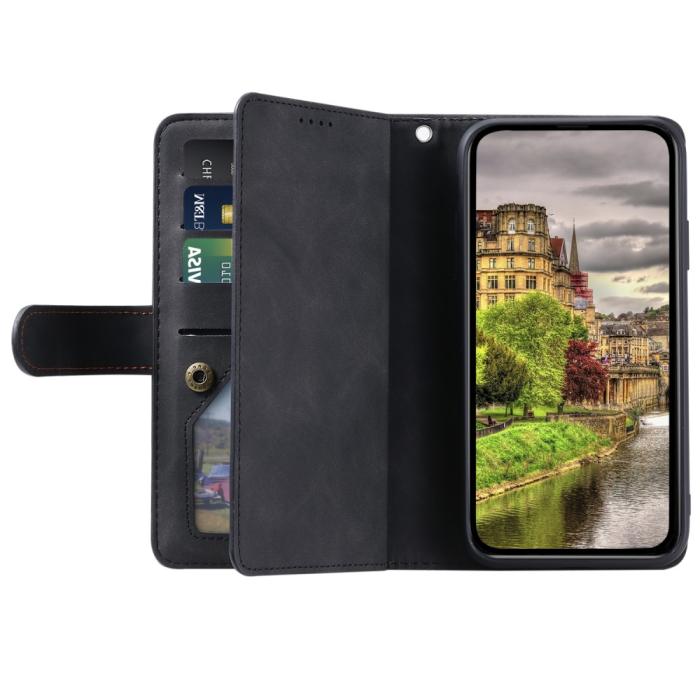 Bild 2,  Xiaomi Redmi Note 14 Pro/Pro Plus 5G Fodral Multifunktionell Svart - Teknikhallen.se