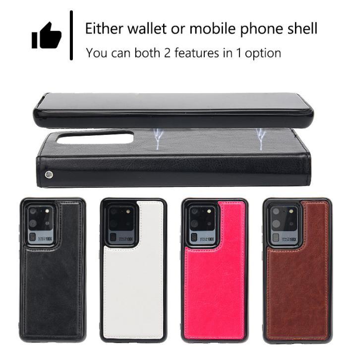 Bild 3,  Samsung S21 Plus Fodral / Magnet Skal 2 in 1 - Välj Färg! - Teknikhallen.se