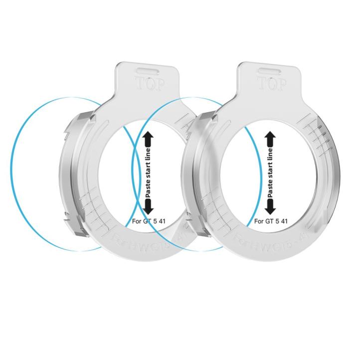 Bild 6, Tech-Protect Tech-Protect Huawei Watch GT 5 41 mm 2-PACK Skärmskydd - Teknikhallen.se
