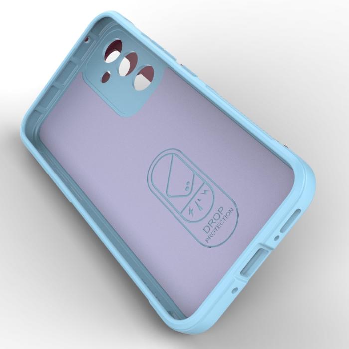 Bild 4,  Samsung Galaxy A54 5G Skal Magic Shield TPU Ljus Blå - Teknikhallen.se