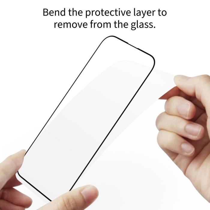 Bild 2, Tech-Protect Tech-Protect Galaxy S25 Edge 2-PACK Skärmskydd GlassFit+ Härdat Glas - Teknikhallen.se