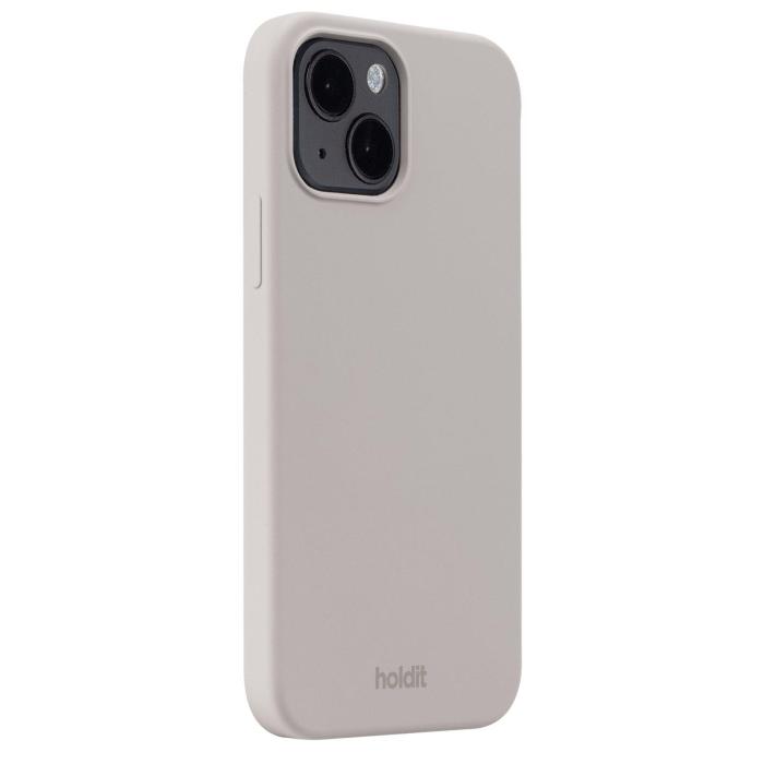 Bild 2, holdit holdit iPhone 15 Mobilskal Silikon Taupe - Teknikhallen.se