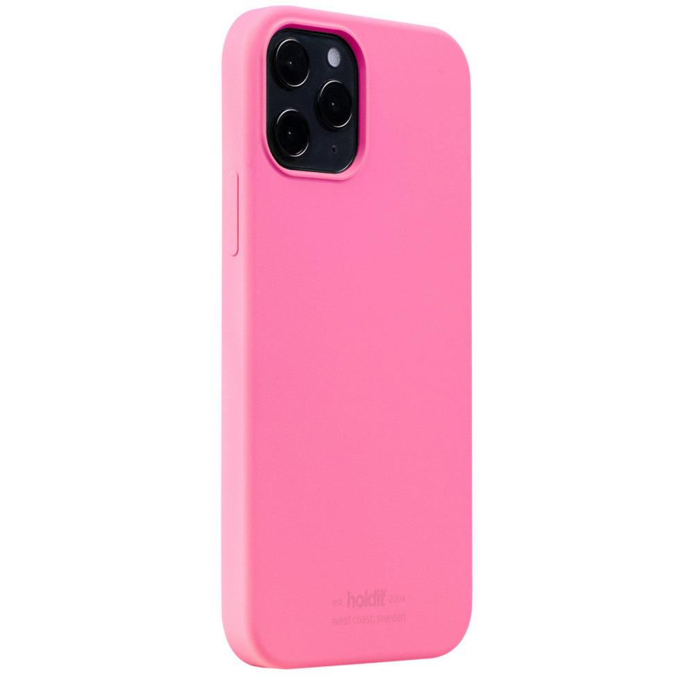 holdit holdit iPhone 12/12 Pro Skal Silikon Bright Pink - Teknikhallen.se