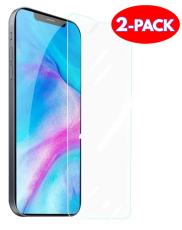  2-Pack iPhone 14 Pro Max H&auml;rdat Glas Sk&auml;rmskydd - Teknikhallen.se
