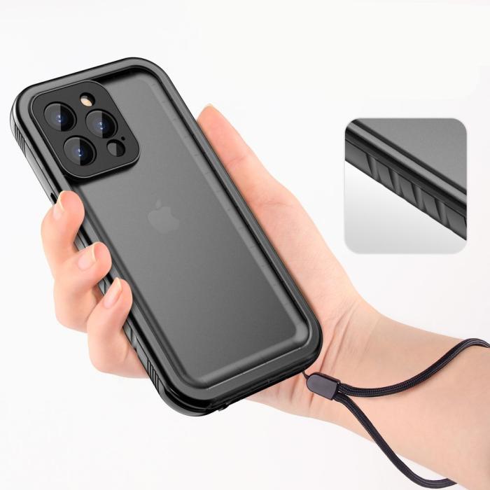 Bild 6, Tech-Protect Tech-Protect iPhone 7/8/SE Skal 360 IP68 Shellbox Svart - Teknikhallen.se
